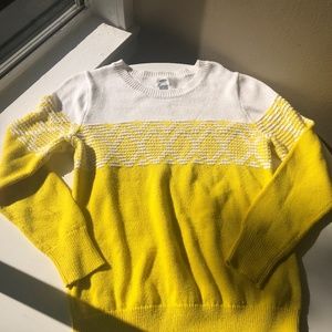 Old Navy Yellow Sweater